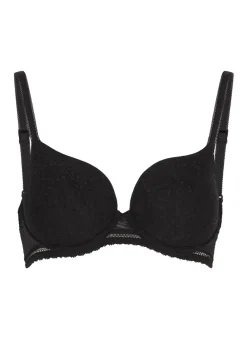 Comete Spacer underwired lace plunge bra