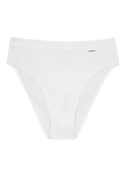 Comfort high-cut stretch-cotton briefs