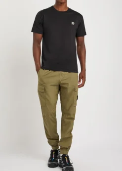 Compass logo cotton T-shirt
