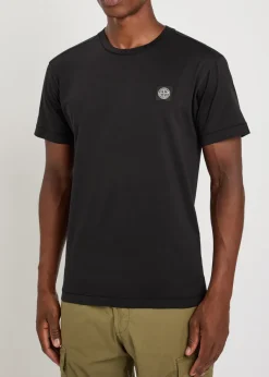 Compass logo cotton T-shirt