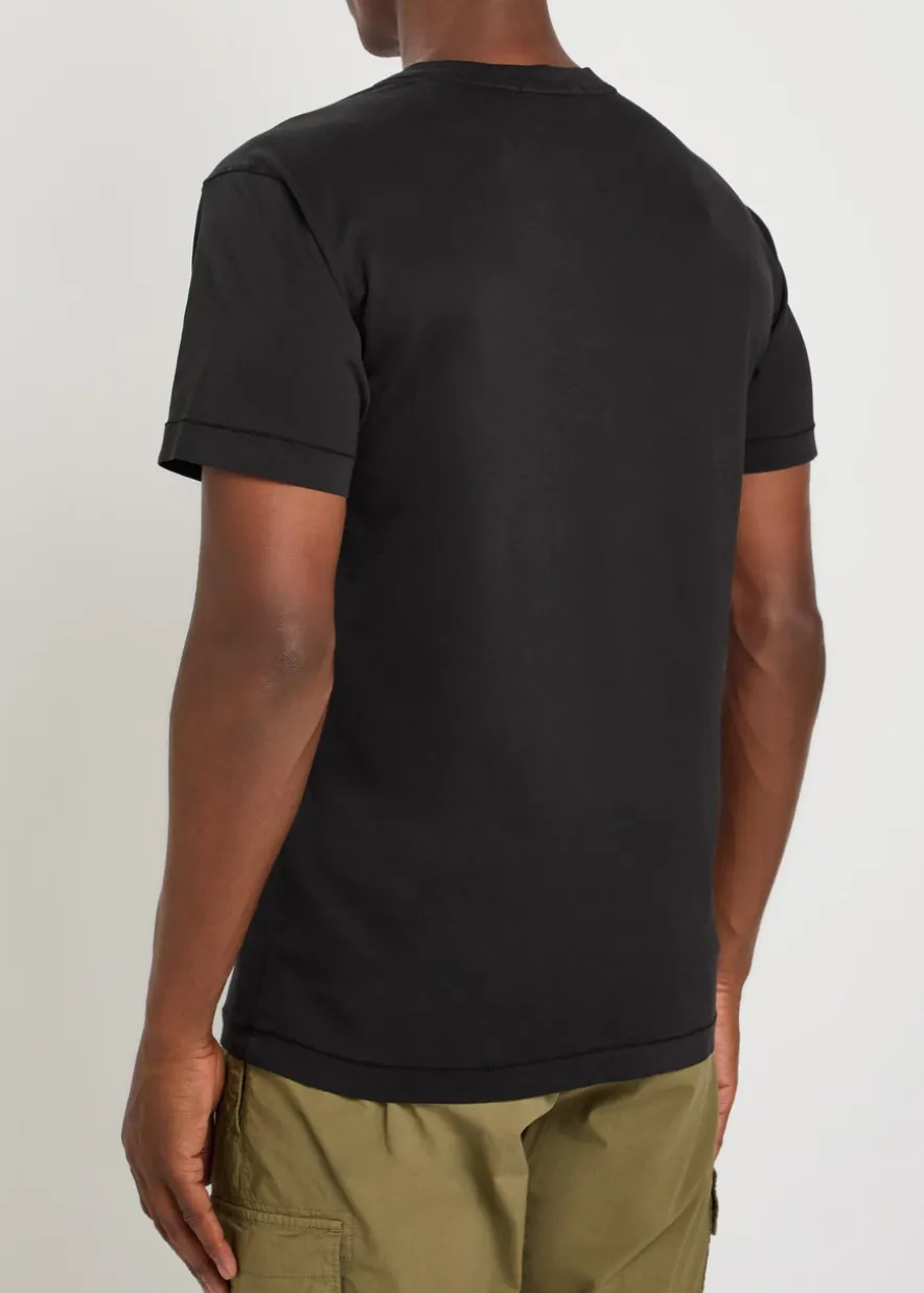 Compass logo cotton T-shirt