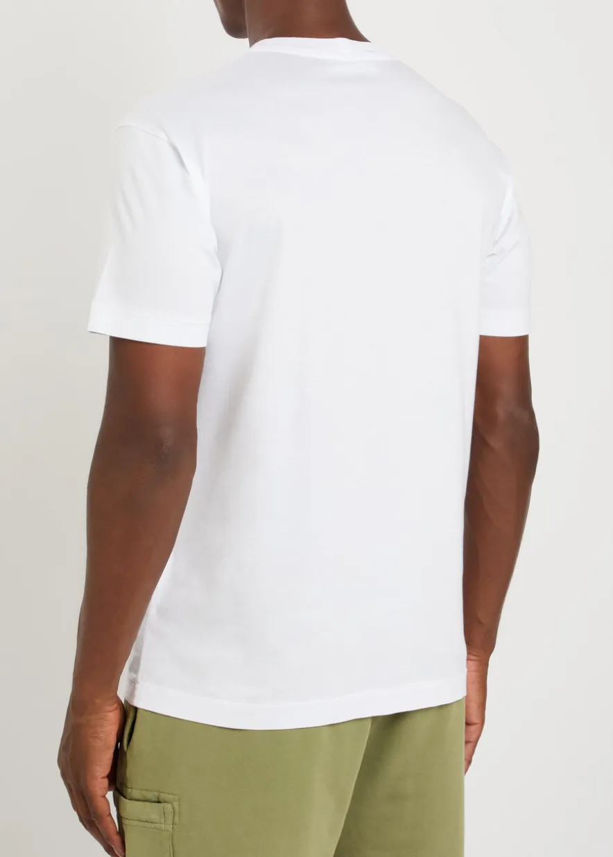 Compass logo cotton T-shirt