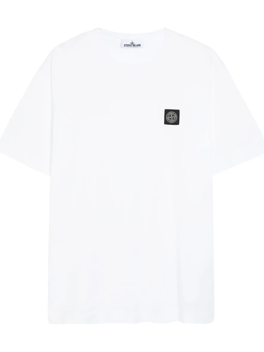 Compass logo cotton T-shirt