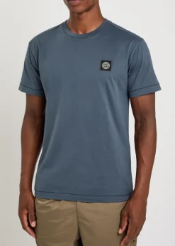 Compass logo cotton T-shirt