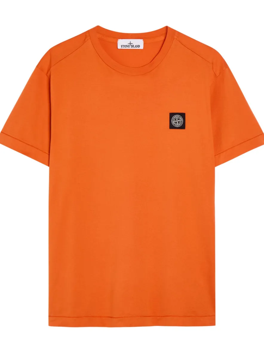 Compass logo cotton T-shirt