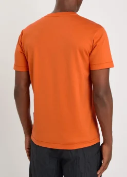 Compass logo cotton T-shirt