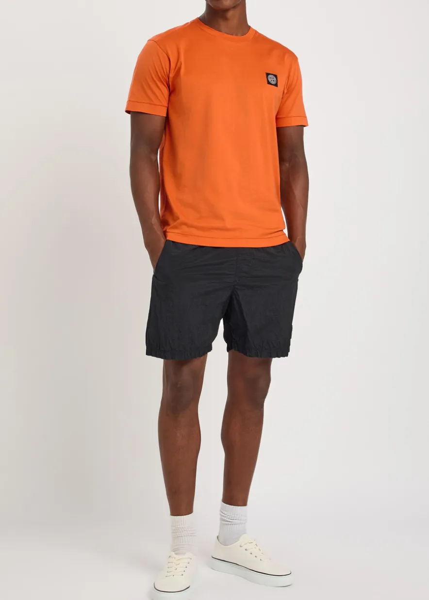 Compass logo cotton T-shirt