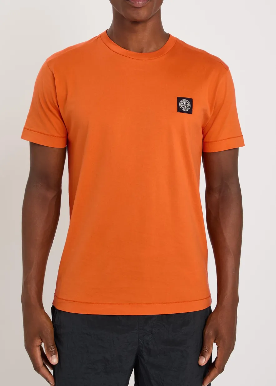Compass logo cotton T-shirt