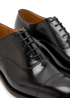 Consul glossed leather Derby shoes