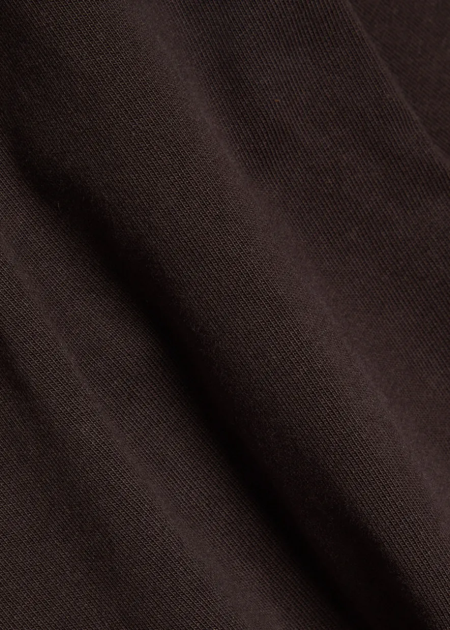 Contrasting collar cotton polo rugby jumper