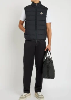 Contrin quilted shell gilet