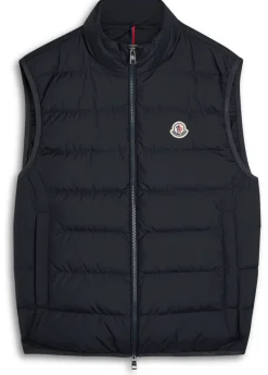 Contrin quilted shell gilet