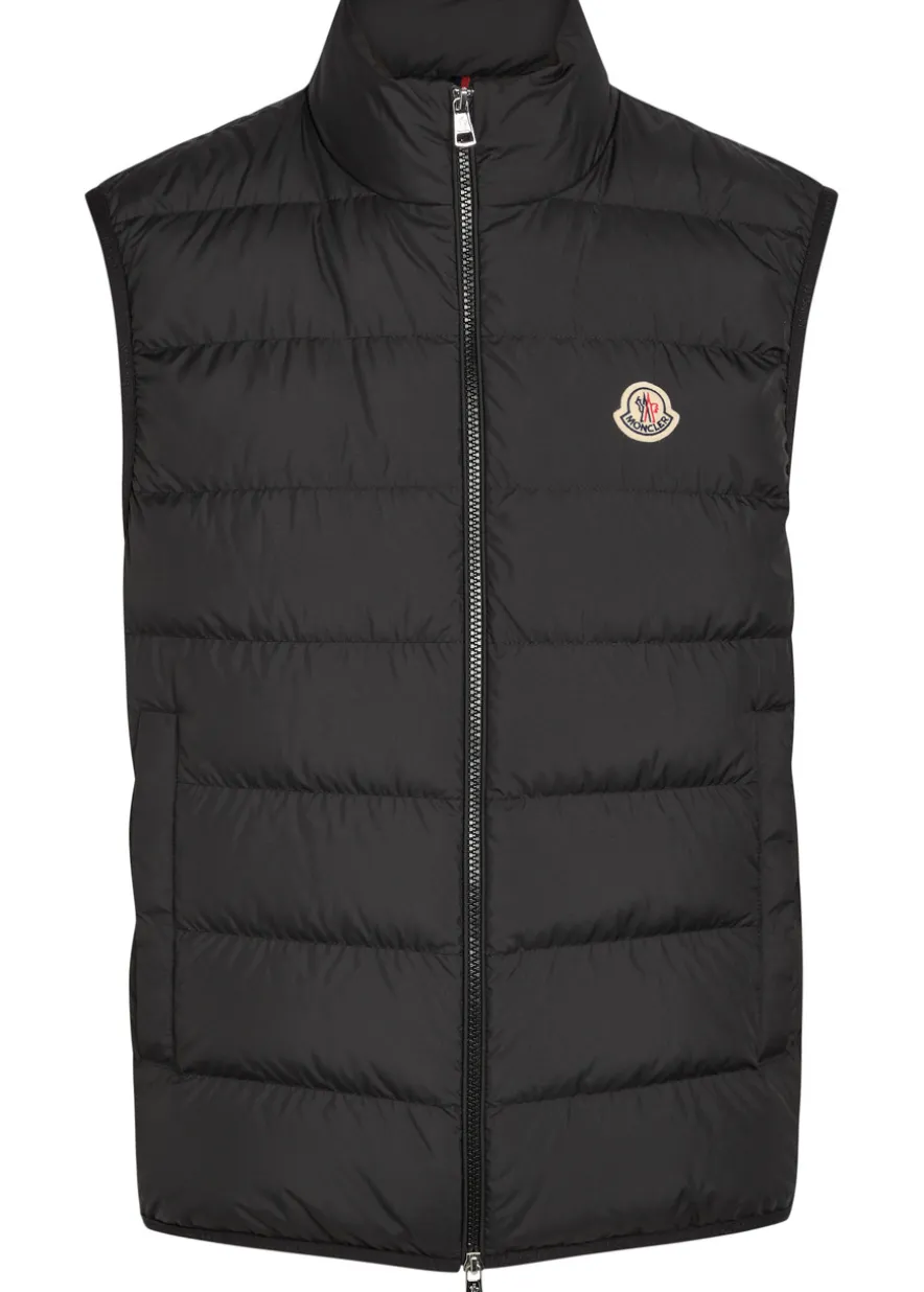 Contrin quilted shell gilet