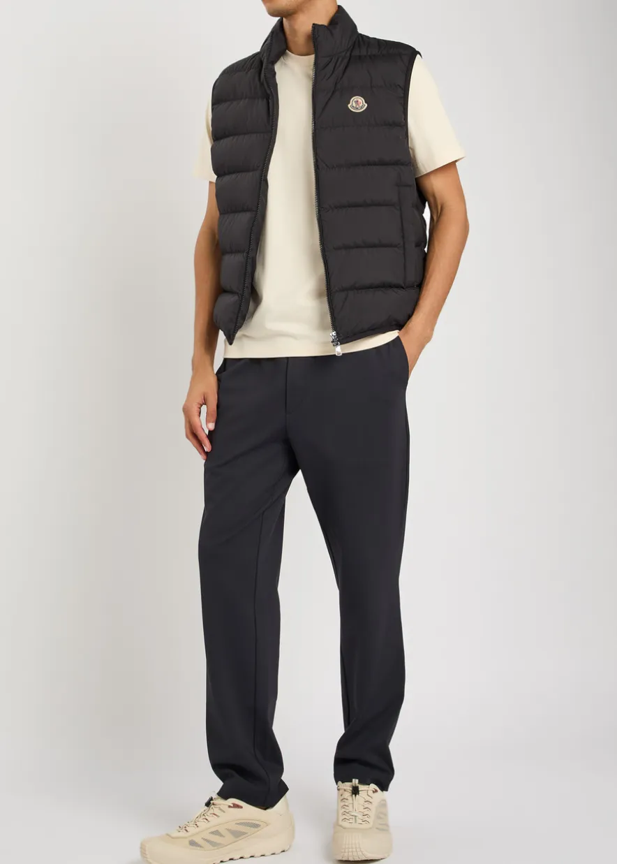 Contrin quilted shell gilet