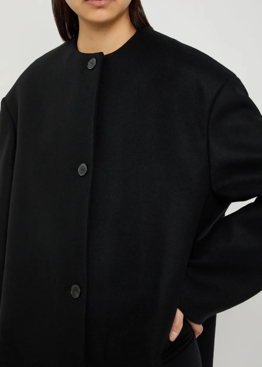 Cora wool and cashmere-blend coat