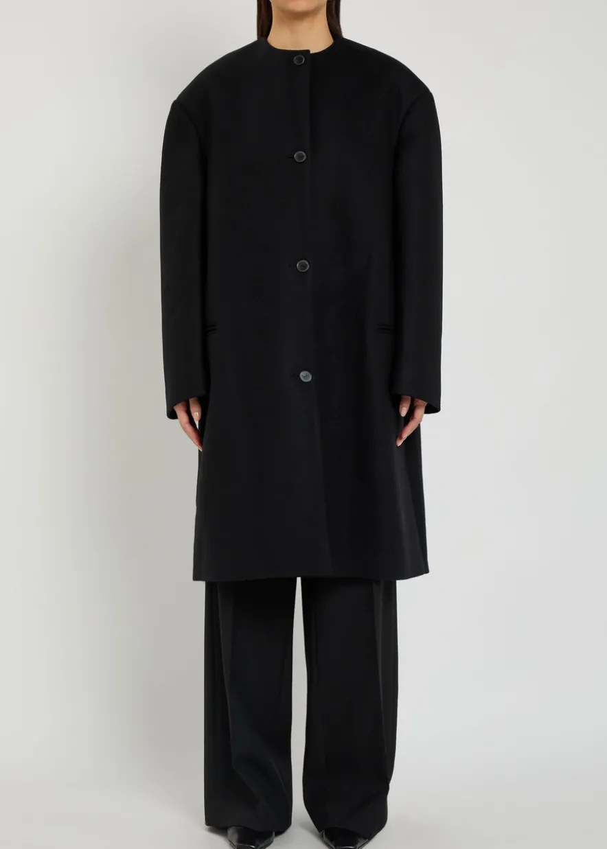 Cora wool and cashmere-blend coat