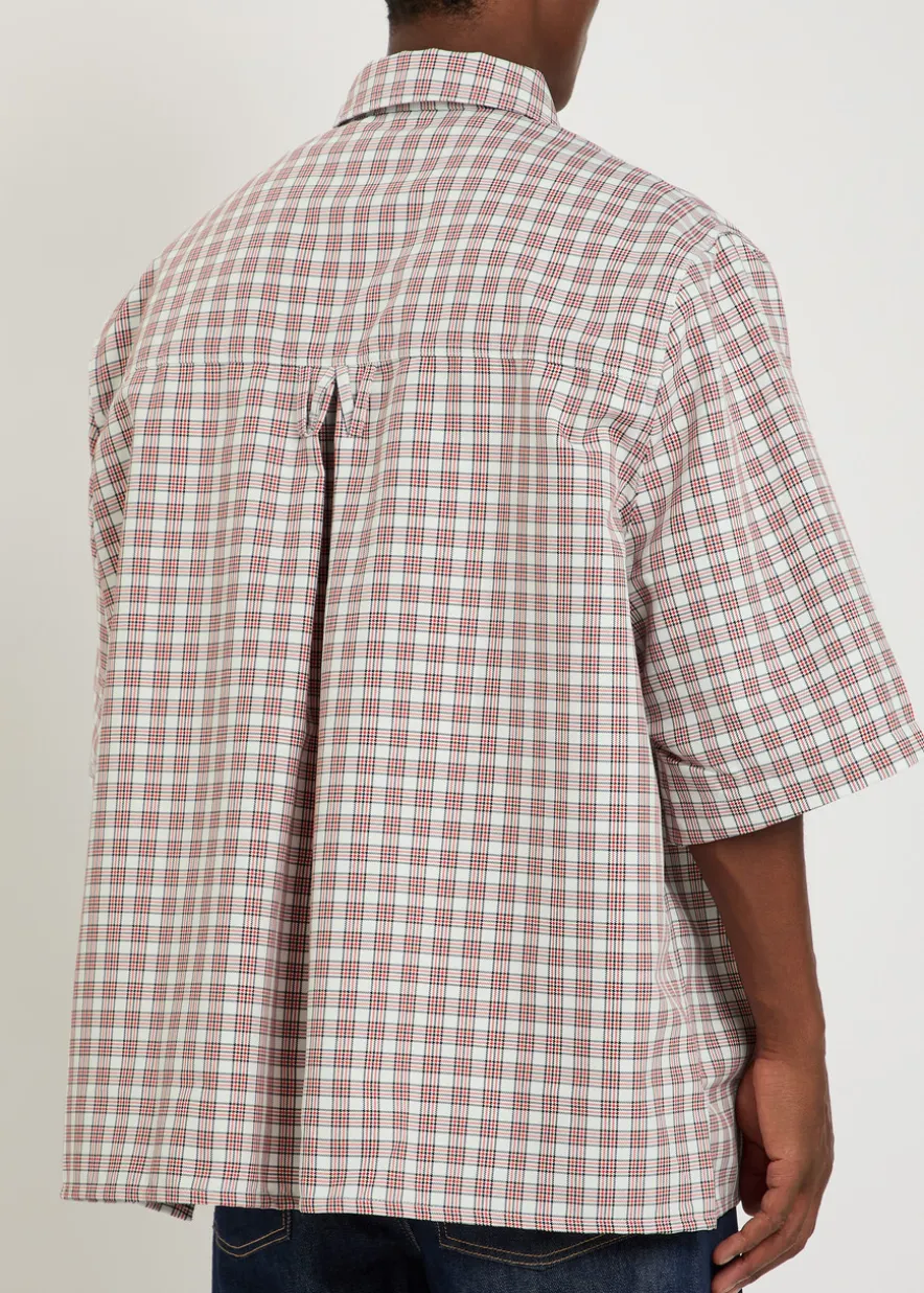 Corcoran checked twill shirt