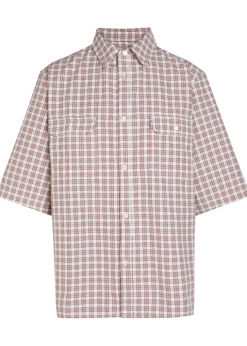 Corcoran checked twill shirt