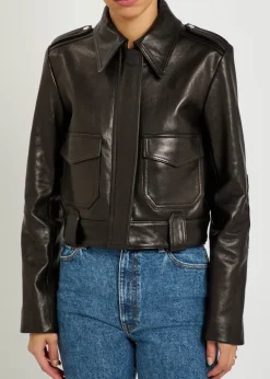 Cordelia leather jacket