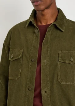 Corduroy overshirt