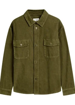 Corduroy overshirt