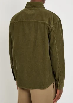 Corduroy overshirt