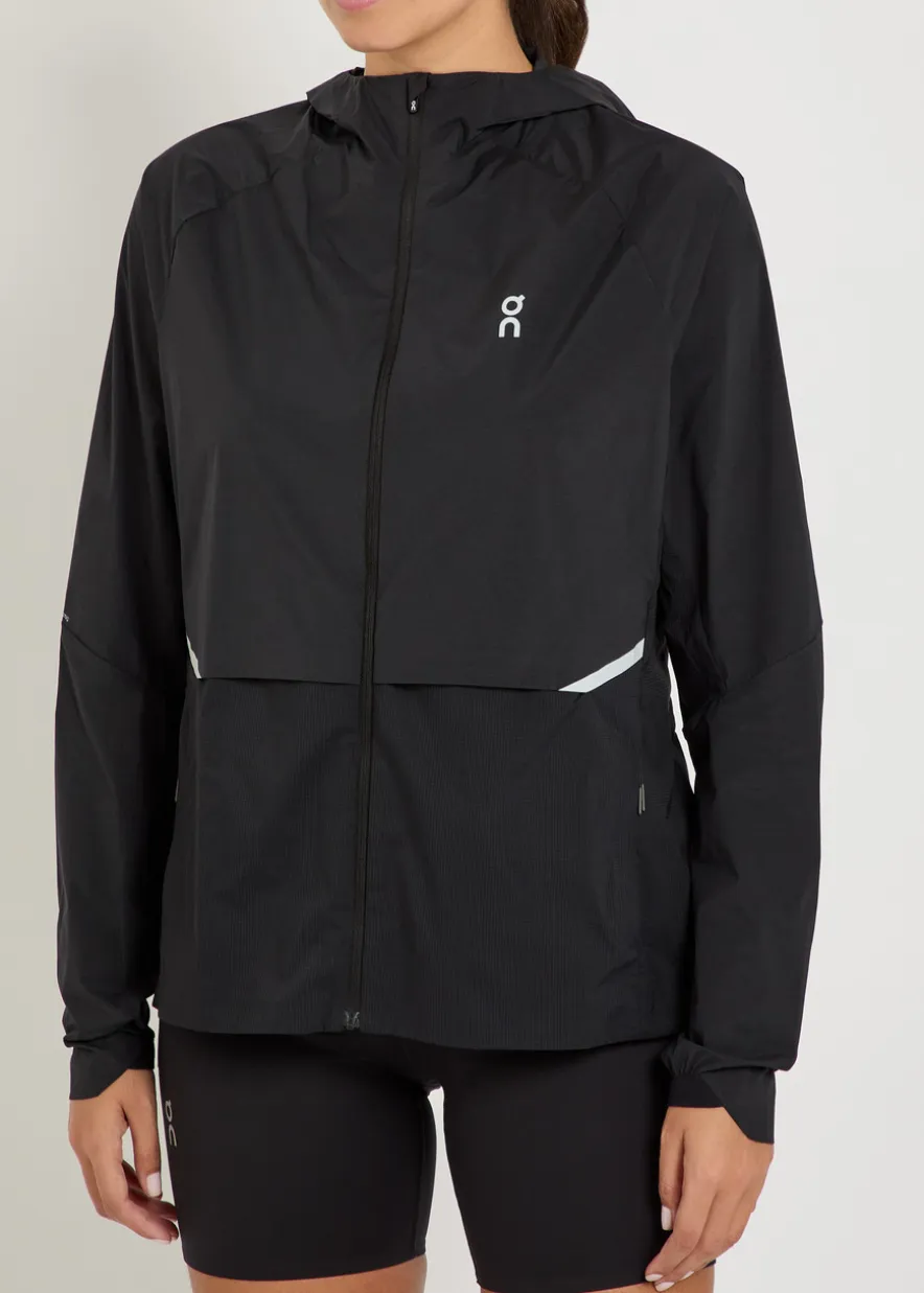 Core hooded shell jacket