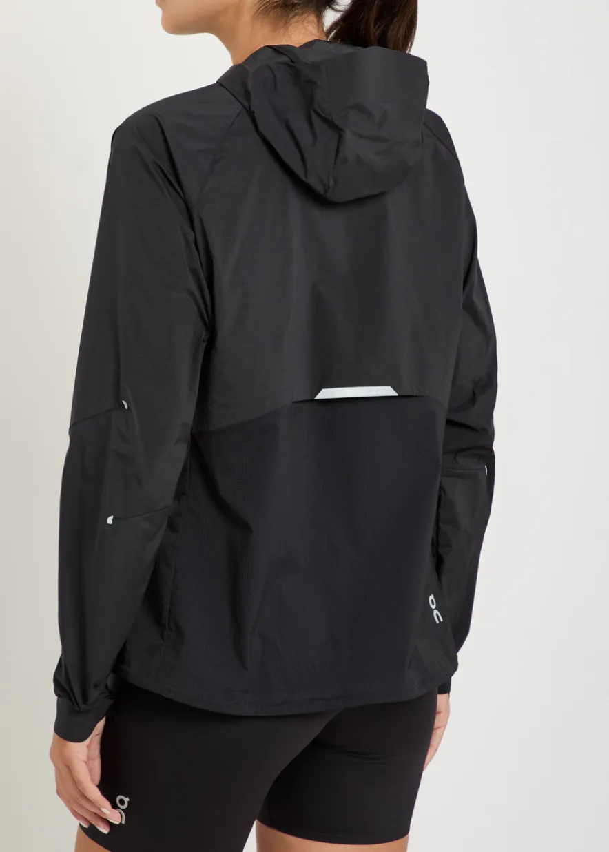 Core hooded shell jacket
