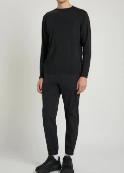 Core logo stretch-jersey sweatpants