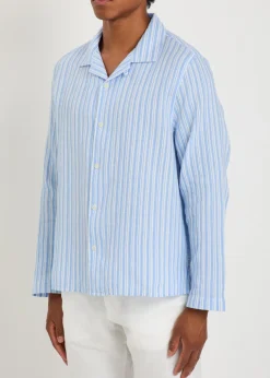 Corey striped cotton shirt