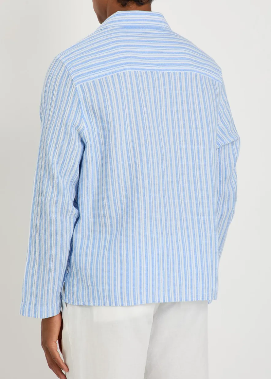 Corey striped cotton shirt