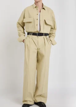 Cornelius patch-pockets cotton shirt