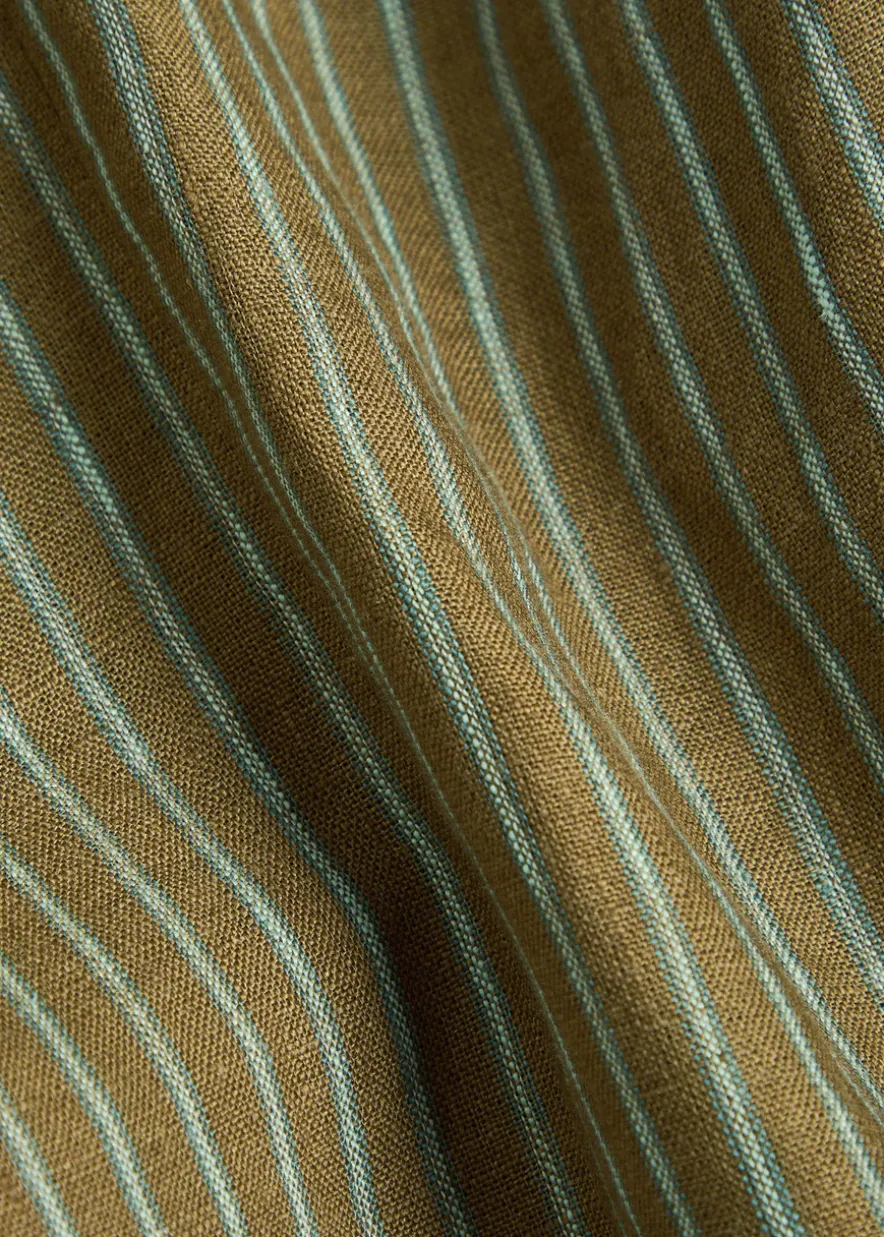 Corso striped linen top