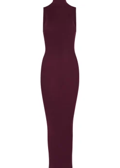 Cosima fine-knit midi dress