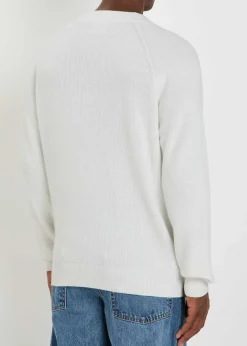 Cotton and cashmere-blend jumper