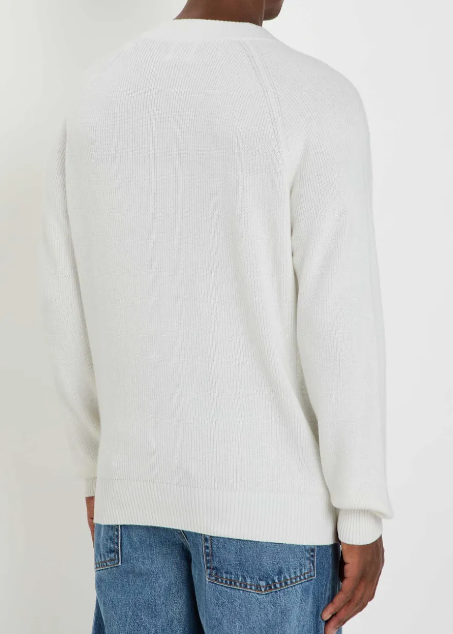 Cotton and cashmere-blend jumper