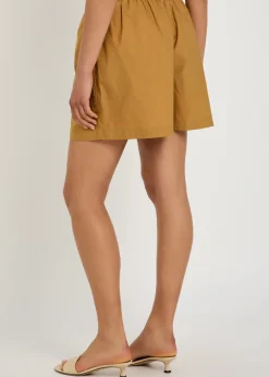 Cotton and silk-blend boxer shorts