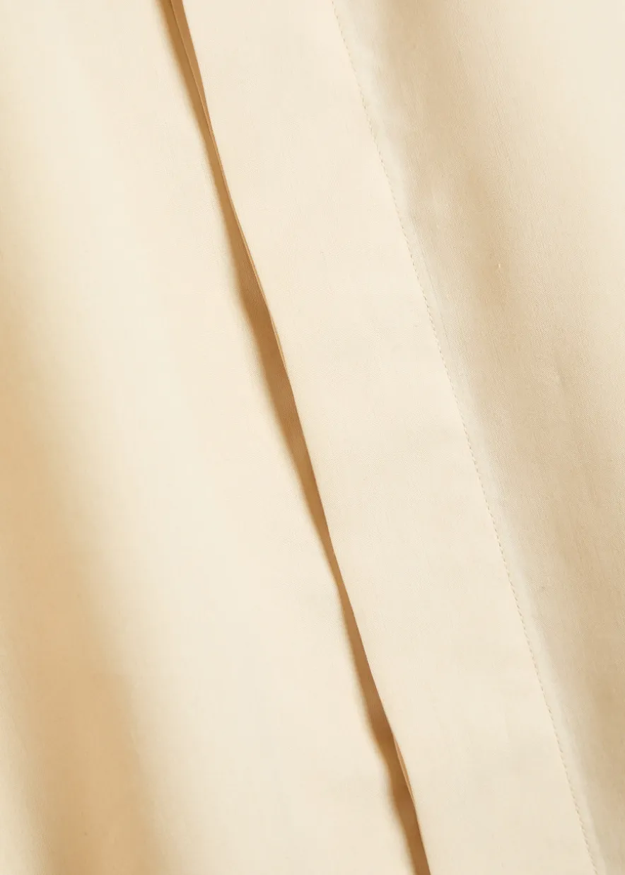 Cotton and silk-blend shirt