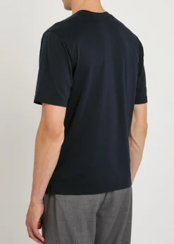 Cotton and silk-blend T-shirt