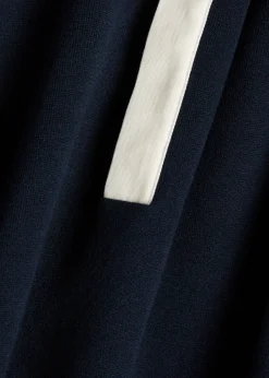 Cotton and wool-blend rugby top