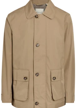 Cotton-blend barn jacket