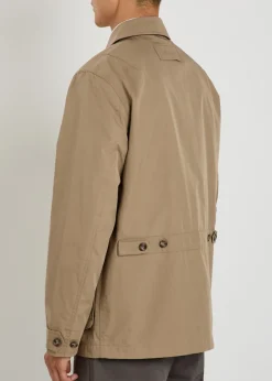 Cotton-blend barn jacket