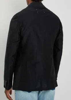 Cotton-blend blazer