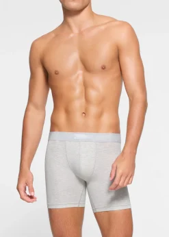 Cotton-blend 5" boxer briefs - set of three