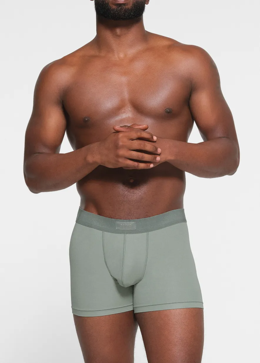 Cotton-blend 3" boxer briefs - set of three