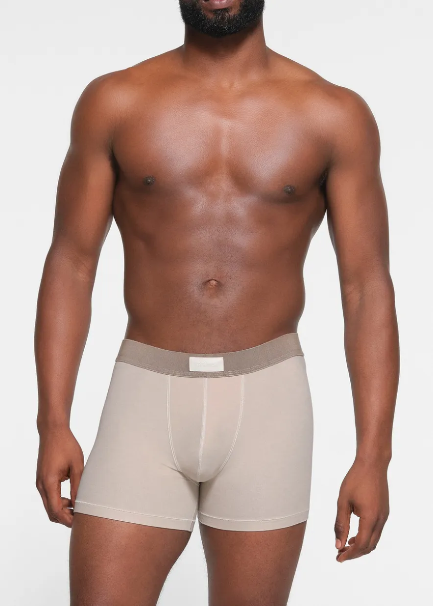 Cotton-blend 3" boxer briefs - set of three