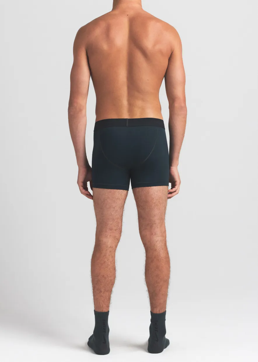 Cotton-blend 3" boxer briefs - set of three