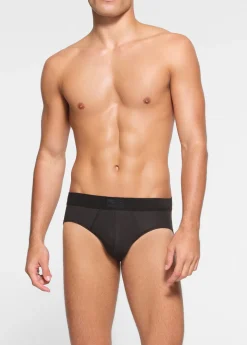 Cotton-blend briefs - set of three