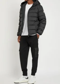 Cotton-blend cargo sweatpants