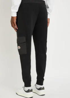 Cotton-blend cargo sweatpants